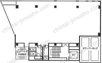 東神田堀商ビルの間取図