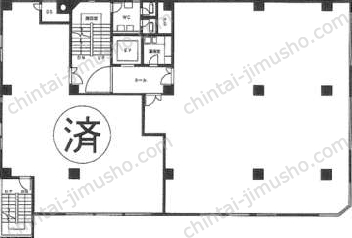 第二プレシーザビルの間取図