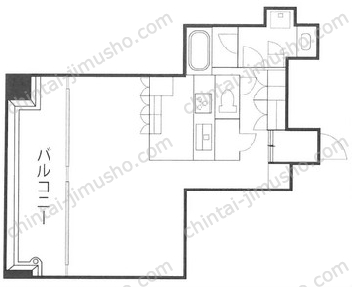 虎ノ門法曹ビルの間取図