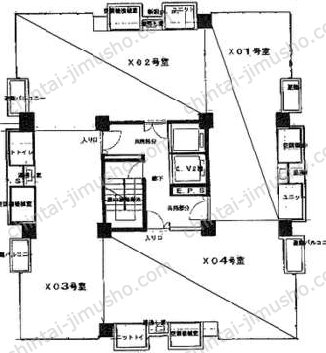 コイトビルの間取図