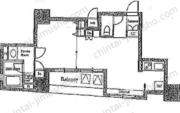 VORT銀座residenceの間取図
