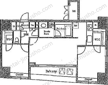VORT銀座residenceの間取図