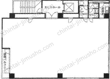 第二高輪偕成ビルの間取図