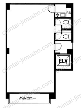 神山町並木ビル9階の間取図