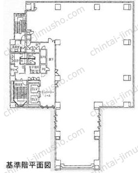 小伝馬町新日本橋ビルディング7階の間取図
