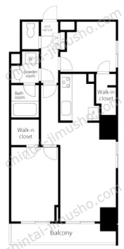 VORT銀座residenceの間取図