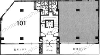 ウッディ南平台1階の間取図