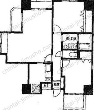 PLUS・OnE10階の間取図