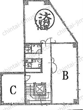 鈴野ビルの間取図