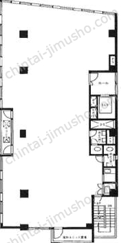 サンジュ共和十番館の間取図
