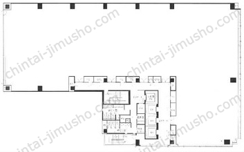 日本橋本町東急ビルの間取図