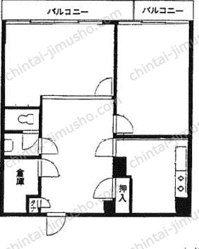 南平台アジアマンションの間取図