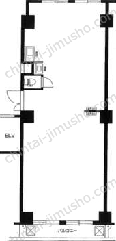 サンパーク東京銀座2階の間取図