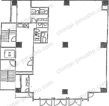 北新宿君嶋ビルの間取図