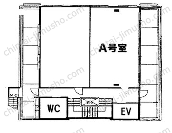 第三和幸ビル5階の間取図