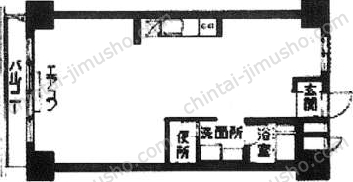秀和五反田駅前レジデンスの間取図
