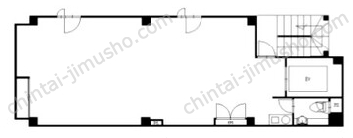 サイコービル2Fの間取図