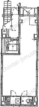 ル・グラシエルBLDG.101階の間取図