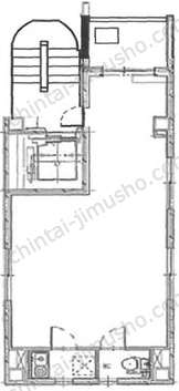 ル・グラシエルBLDG.103階の間取図