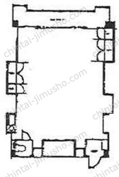 千駄ヶ谷ホリタンの間取図