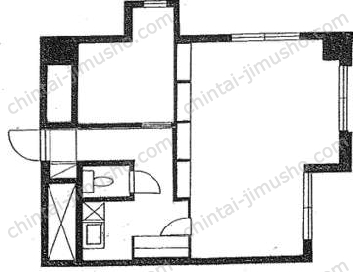 ミツワマンションの間取図