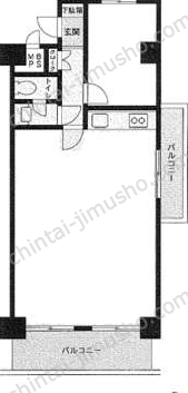ハイネスロフティの間取図