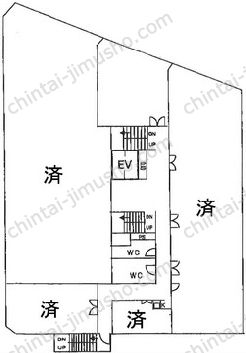 新陽ビルの間取図