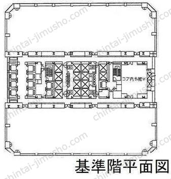 晴海アイランドトリトンスクエアオフィスタワーXの間取図