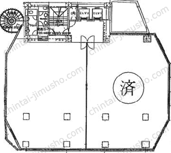DFビルの間取図