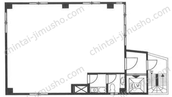 アークランド四谷ビル4Fの間取図
