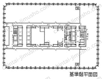 新宿センタービル／+OURS新宿の間取図