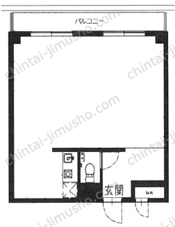第5スカイビルの間取図