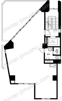 KOALA BLDG. JIMBOCHO6階の間取図