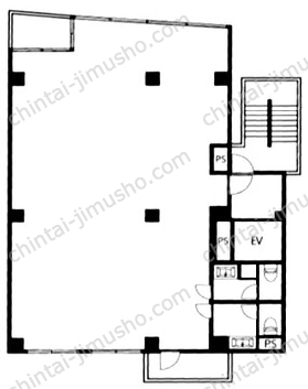 シェラン南麻布7階の間取図