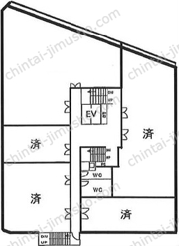 新陽ビルの間取図