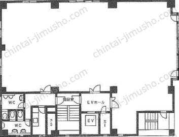 小川ビル3階の間取図