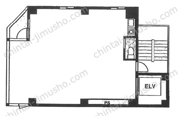 玉屋ビルの間取図