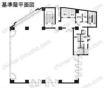 恵比寿ビルの間取図