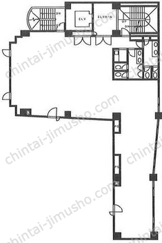 白山NTビルの間取図