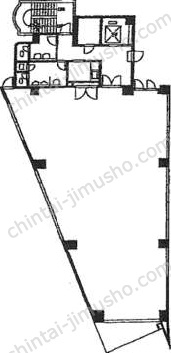 CANAL GATE 芝浦3階の間取図