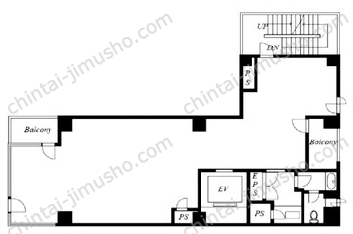 藤和銀座一丁目ビル7階の間取図