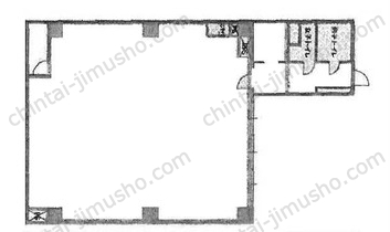 新宿小川ビルの間取図