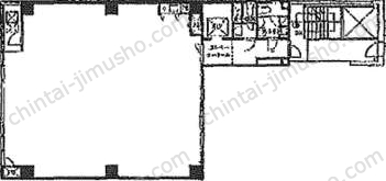 新宿小川ビルの間取図