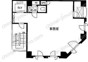 新橋ウエストビルの間取図