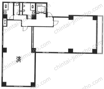 児谷ビルの間取図