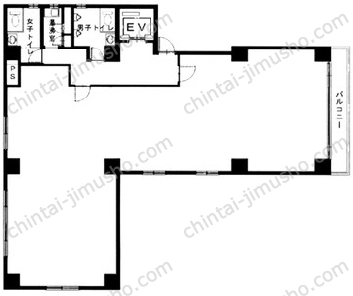 児谷ビルの間取図