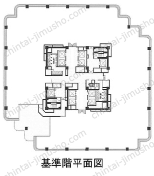 御殿山トラストタワー／Cozy Works GOTENYAMAの間取図