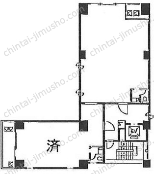 KYOE PLAZA KAYABACHOⅡ4階の間取図