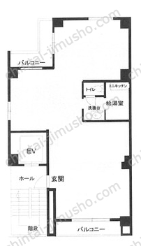 パシフィックビルの間取図