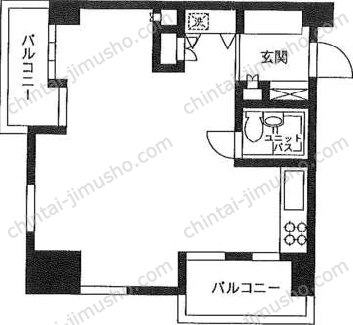 ルネ御苑プラザの間取図